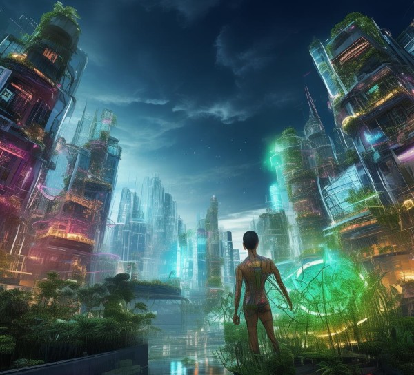 科技赋能，生物科技动态壁纸，未来科技与生物科技的创新之路