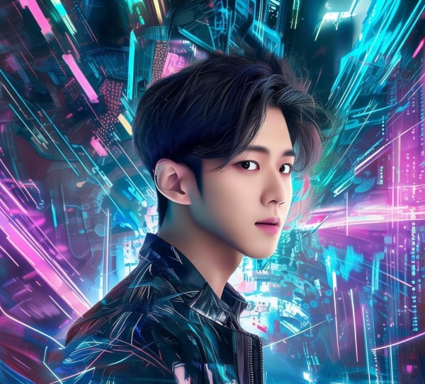 鹿晗科技动态壁纸